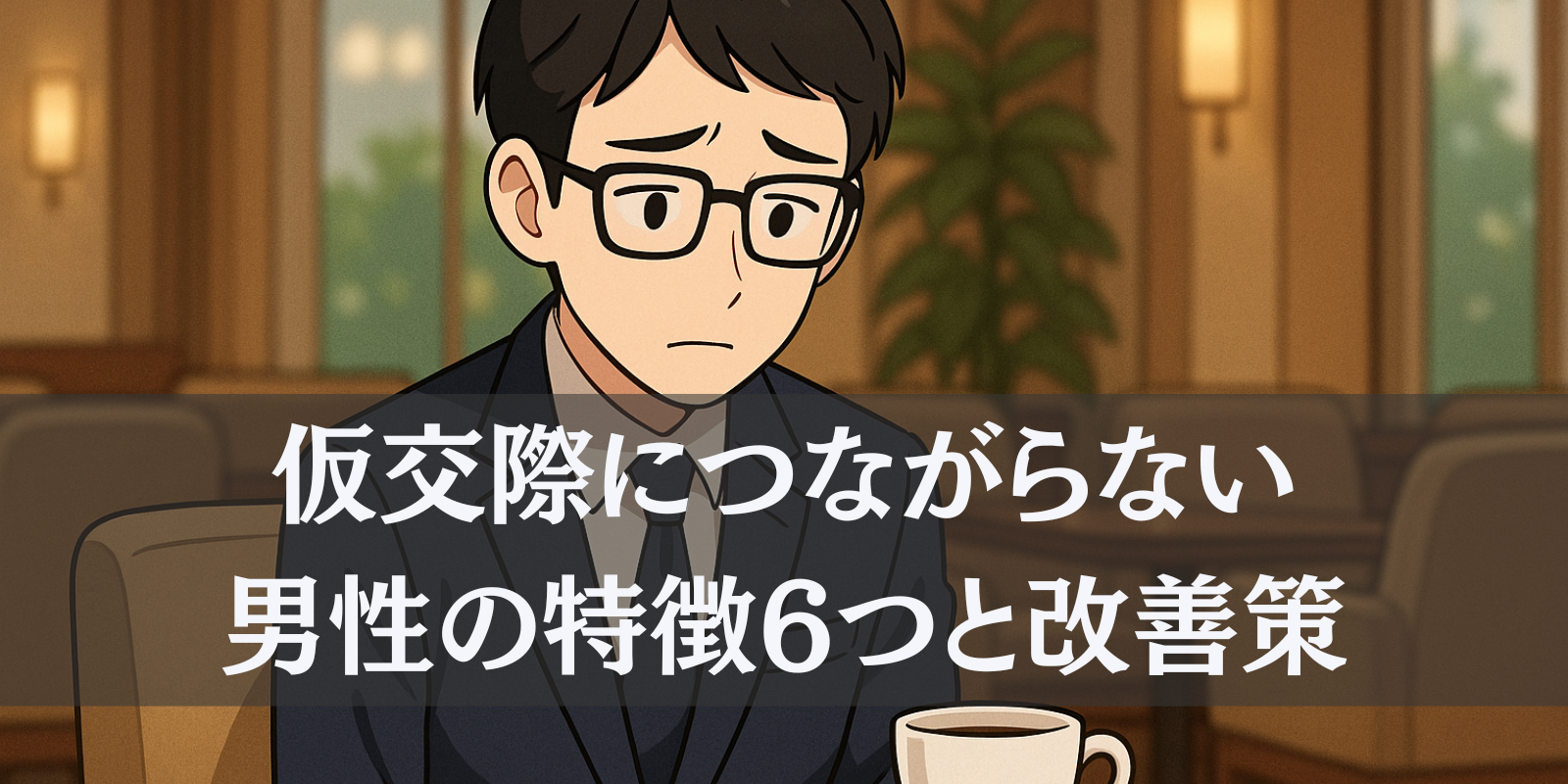 仮交際につながらない男性の特徴6つと改善策